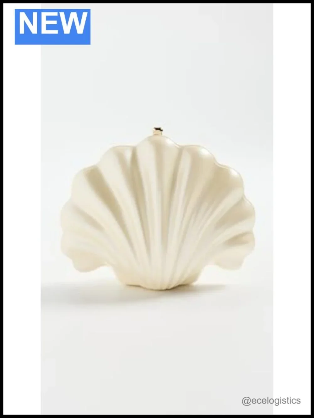 JW PEI Shell Clutch - Gold Hardware, Handbag